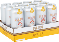 Alfa set van 12 blikken á 0,50 liter